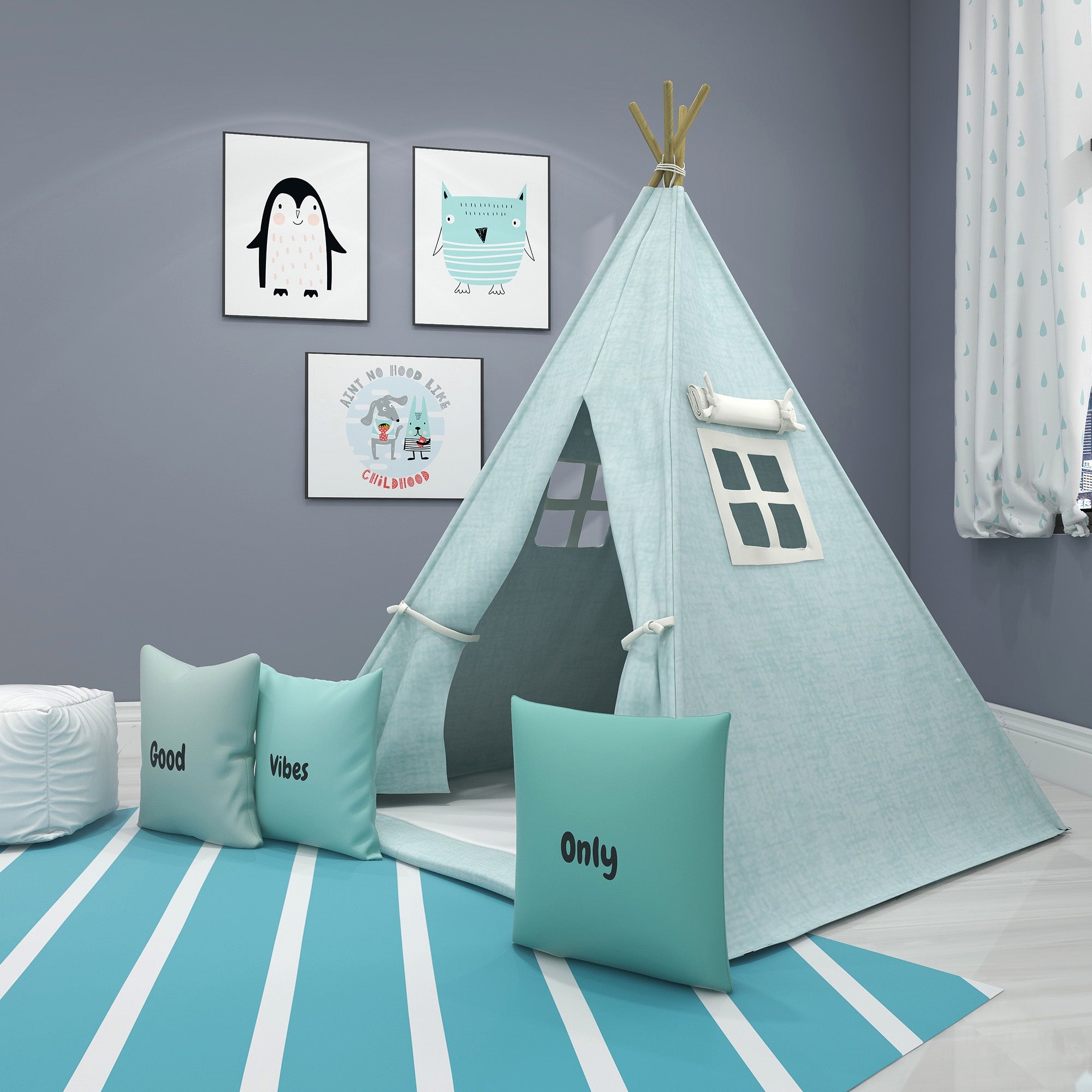 Fresh Vibes Kids Teepee