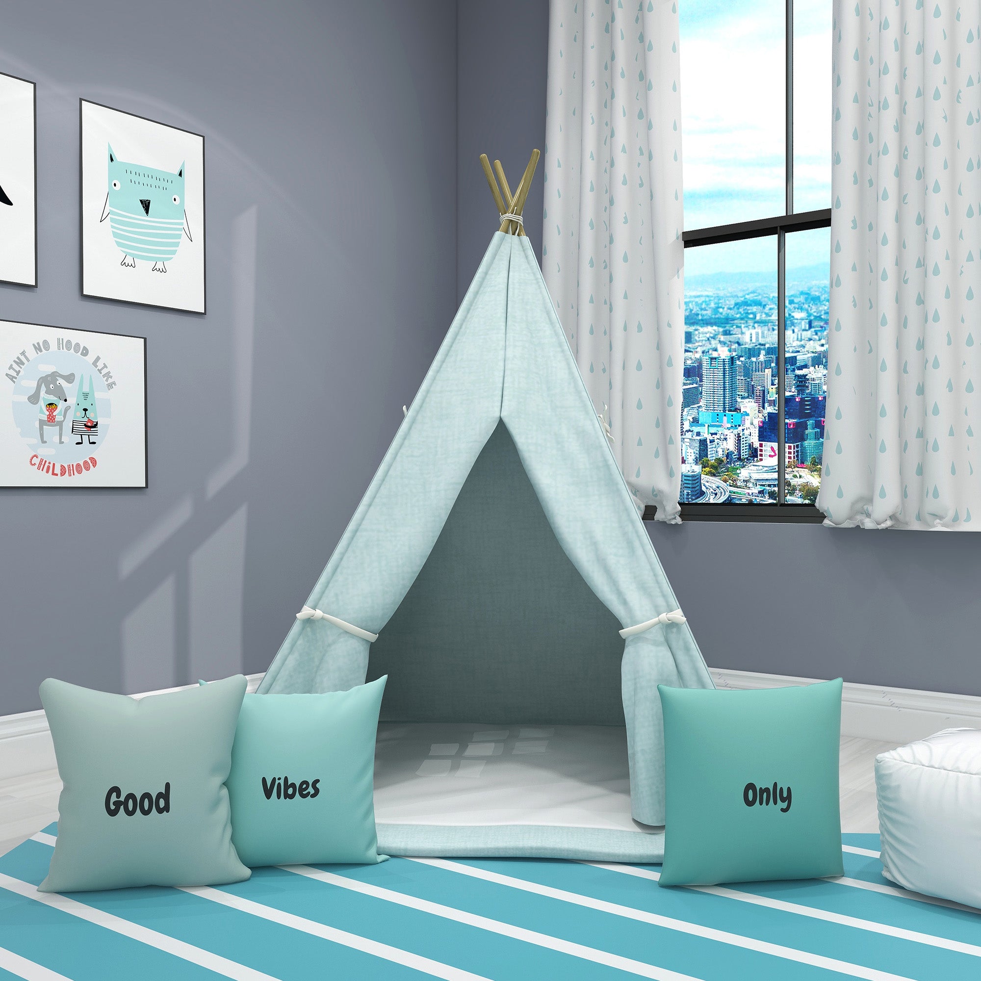 Fresh Vibes Kids Teepee